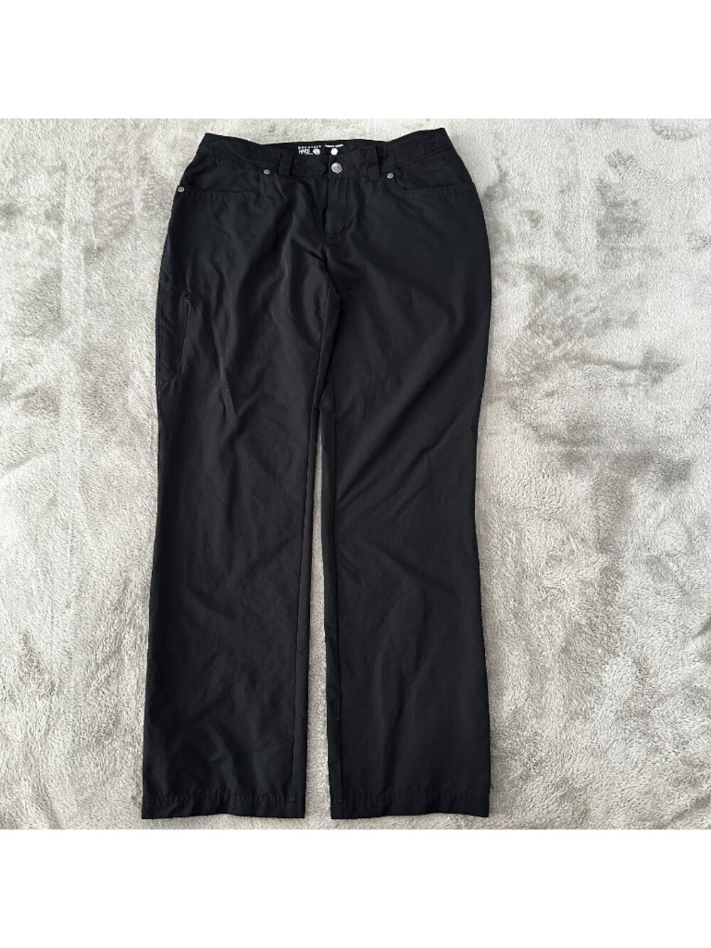 *as is* Mountain Hardwear Pants Women's 10 Black Outdoor Hiking Camping
